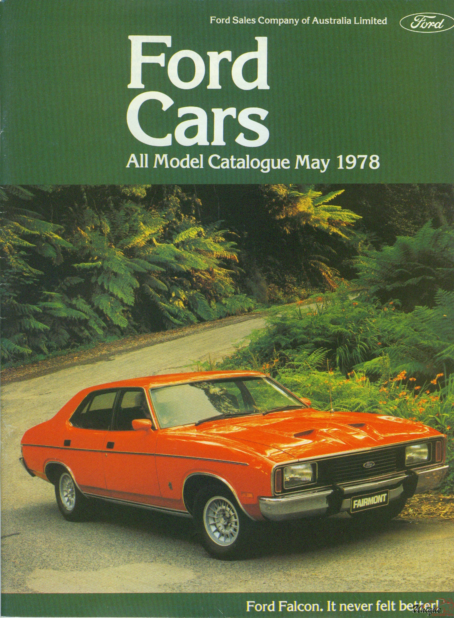 1978 Ford Model Range Brochure